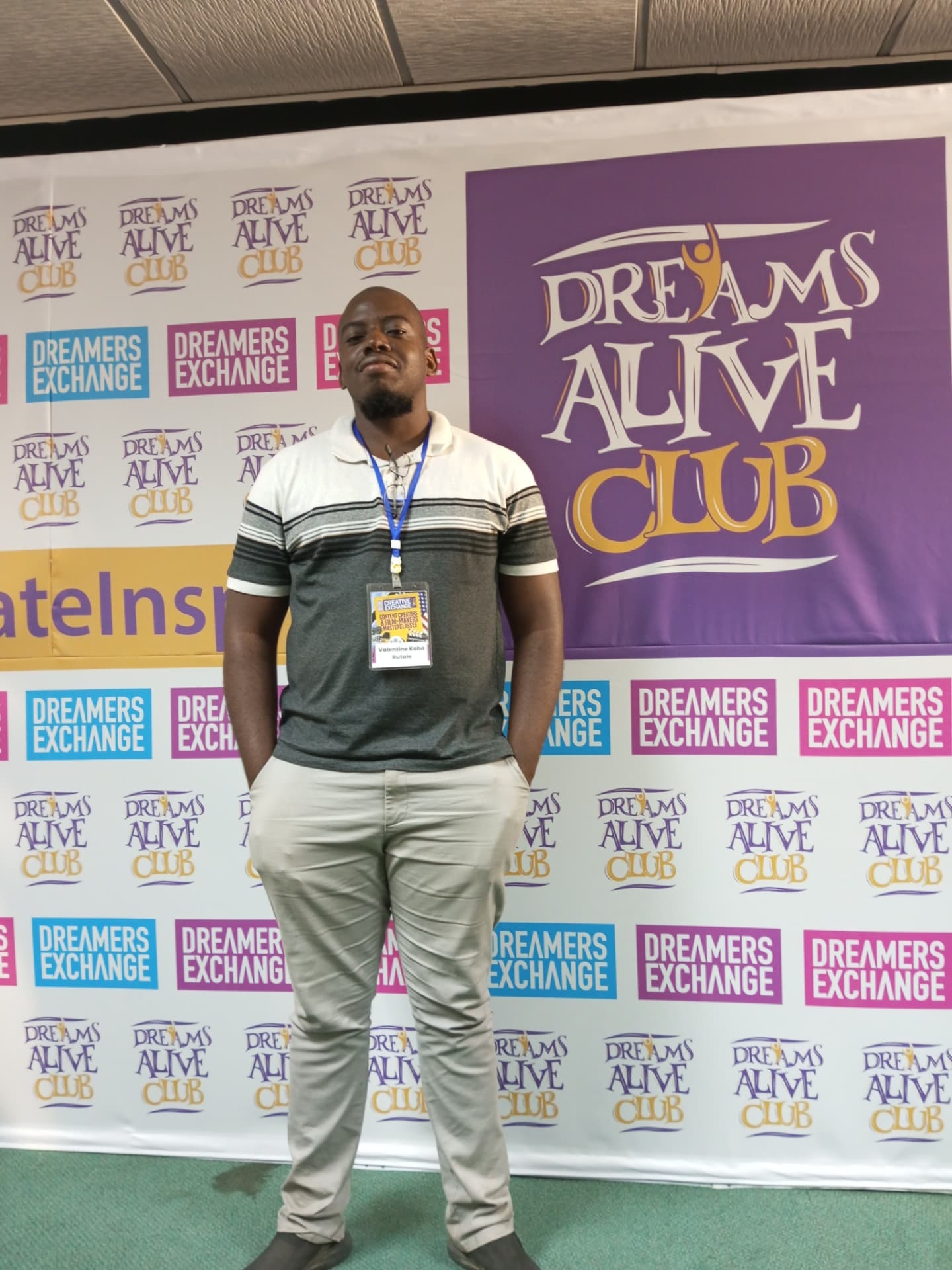 Val Butale at the Dreams Alive Club Dreamers Exchange masterclasses